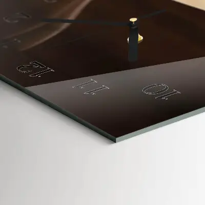 Decoratieve glazen klok verticaal Mok