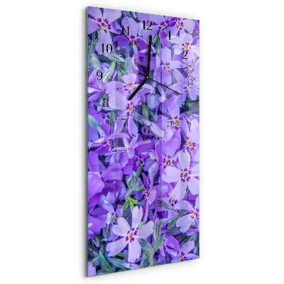 Rechthoekige glas klok verticaal Bloemen