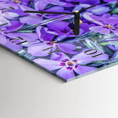 Rechthoekige glas klok verticaal Bloemen