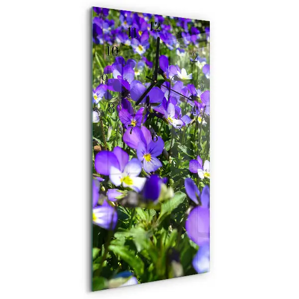 Rechthoekige glas klok verticaal Sleutelbloemen