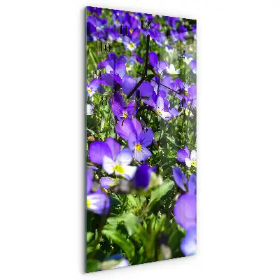 Rechthoekige glas klok verticaal Sleutelbloemen