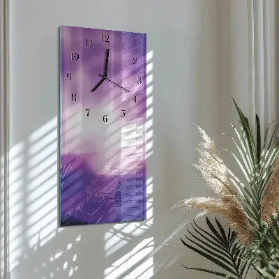 Glazen klok verticaal Patroon