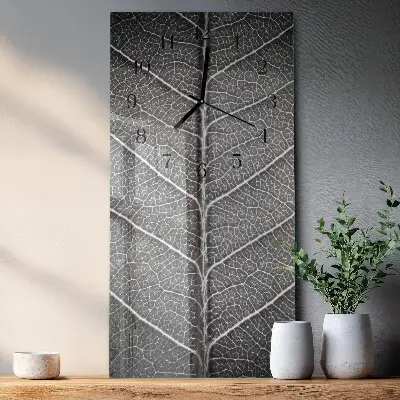 Decoratieve glazen klok verticaal Laken