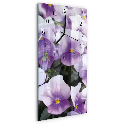 Rechthoekige glas klok verticaal Bloemen