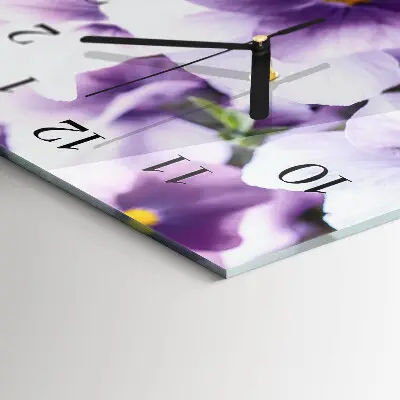 Rechthoekige glas klok verticaal Bloemen