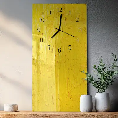Rechthoekige glas klok verticaal Patroon
