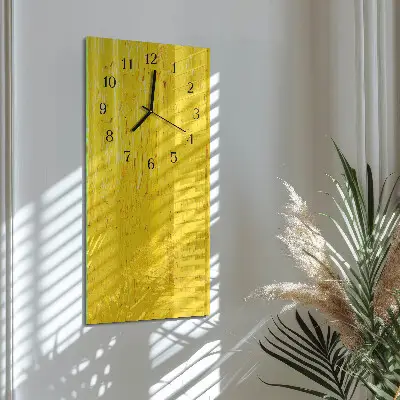 Rechthoekige glas klok verticaal Patroon