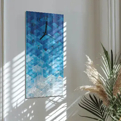Glazen klok verticaal Patroon