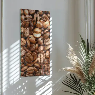 Rechthoekige glas klok verticaal Koffiebonen