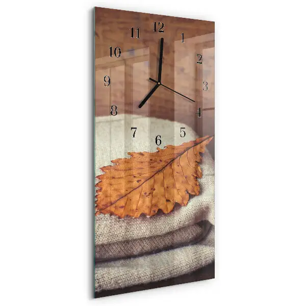 Decoratieve glazen klok verticaal Laken