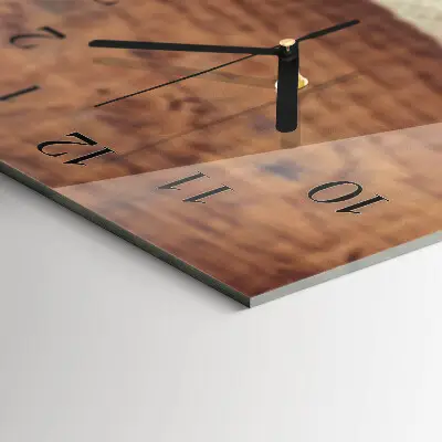 Decoratieve glazen klok verticaal Laken