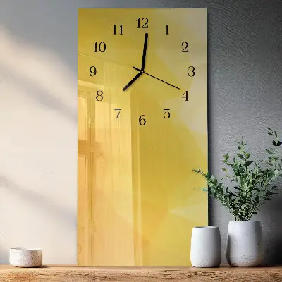 Glazen klok verticaal Patroon
