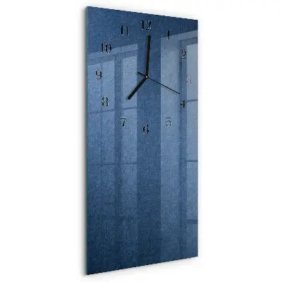 Rechthoekige glas klok verticaal Bord
