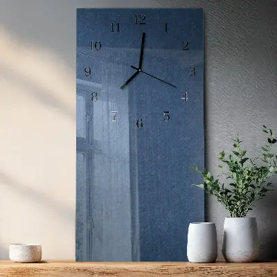 Rechthoekige glas klok verticaal Bord