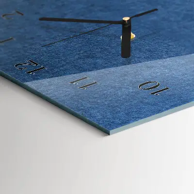 Rechthoekige glas klok verticaal Bord