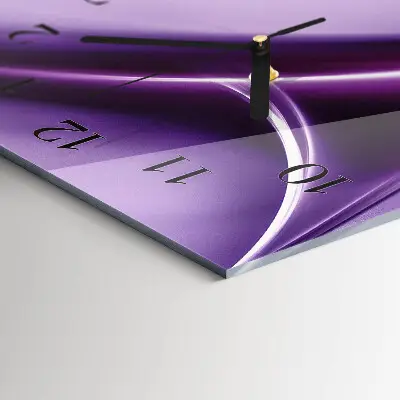 Rechthoekige glas klok verticaal Abstractie