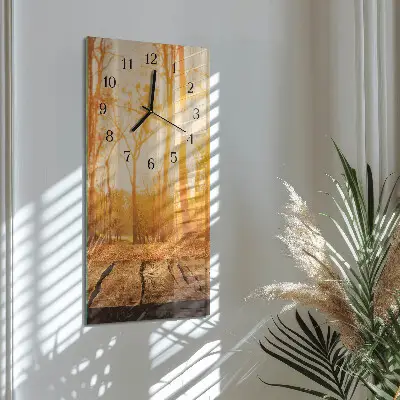 Glazen klok verticaal Podium