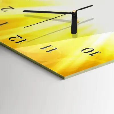 Rechthoekige glas klok verticaal Zonlicht