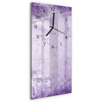 Rechthoekige glas klok verticaal Patroon