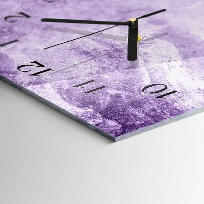 Rechthoekige glas klok verticaal Patroon