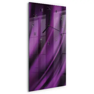 Glazen klok verticaal Abstractie