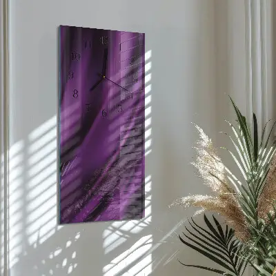 Glazen klok verticaal Abstractie