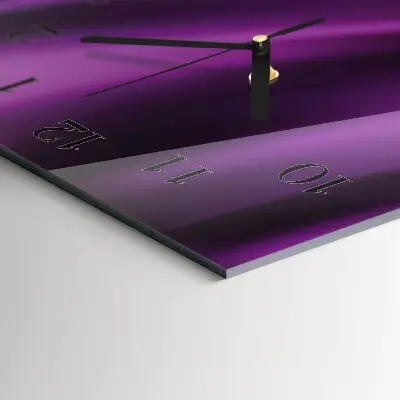 Glazen klok verticaal Abstractie