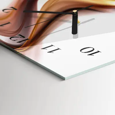 Rechthoekige glas klok verticaal Abstractie