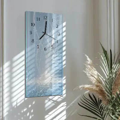 Rechthoekige glas klok verticaal Verschijning