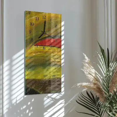 Glazen klok verticaal Deel
