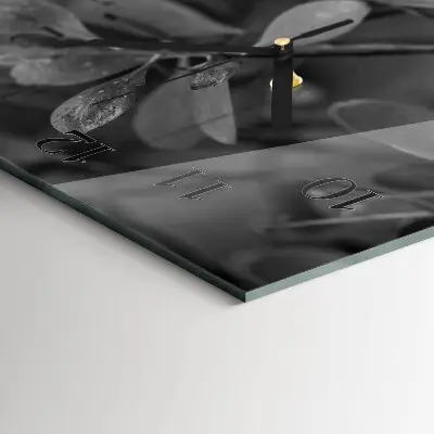 Decoratieve glazen klok verticaal Kat