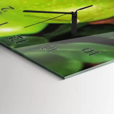 Decoratieve glazen klok verticaal Appeltafel