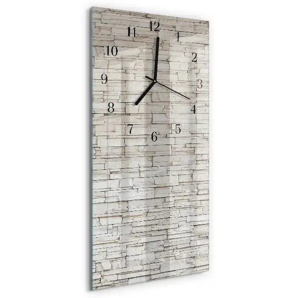 Decoratieve glazen klok verticaal Klinker