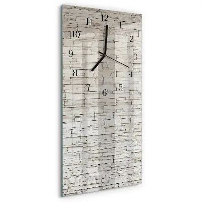 Decoratieve glazen klok verticaal Klinker