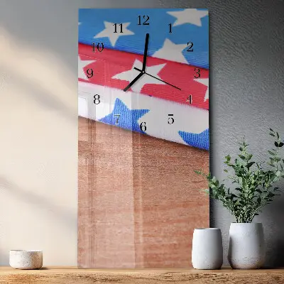 Glazen klok verticaal Tafelkleden