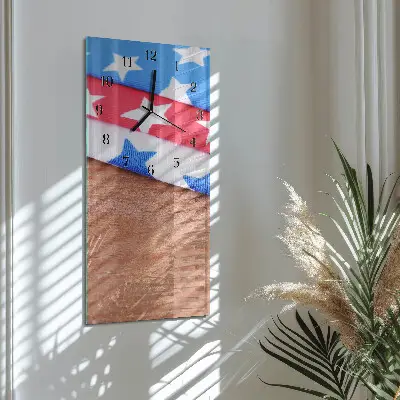 Glazen klok verticaal Tafelkleden