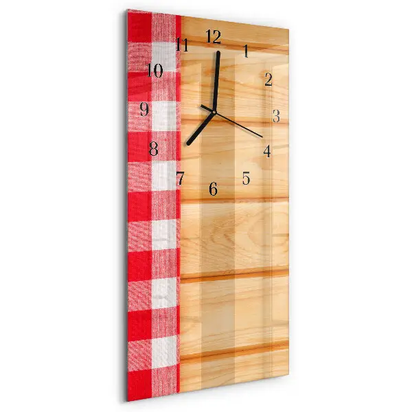 Decoratieve glazen klok verticaal Tafel