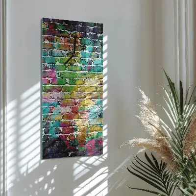 Rechthoekige glas klok verticaal Baksteen