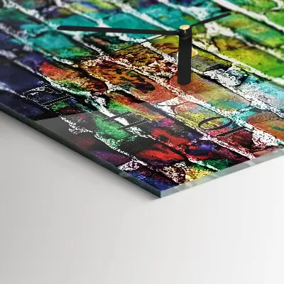 Rechthoekige glas klok verticaal Baksteen