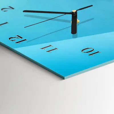 Rechthoekige glas klok verticaal Stenen