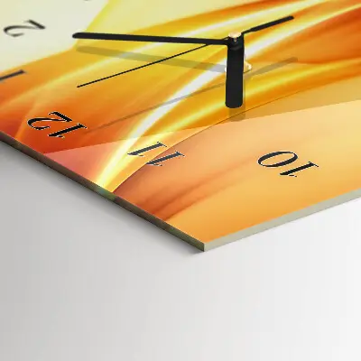 Rechthoekige glas klok verticaal Patroon