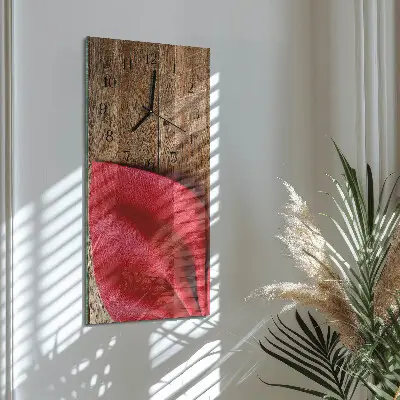 Glazen klok verticaal Servet
