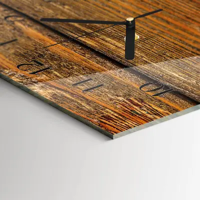 Decoratieve glazen klok verticaal Tafel