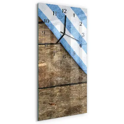Decoratieve glazen klok verticaal Tafelkleed