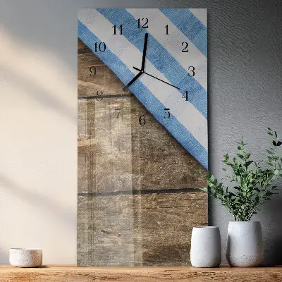 Decoratieve glazen klok verticaal Tafelkleed