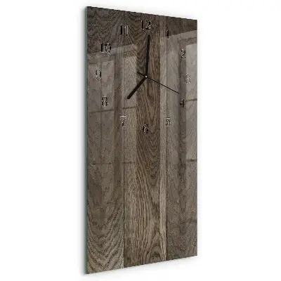Rechthoekige glas klok verticaal Bord