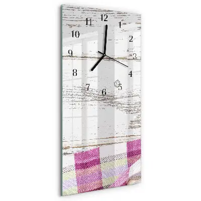 Glazen klok verticaal Tafel