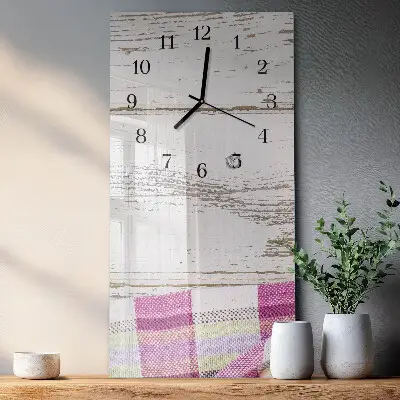 Glazen klok verticaal Tafel