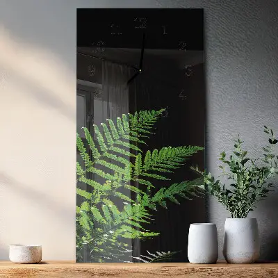 Decoratieve glazen klok verticaal Varen