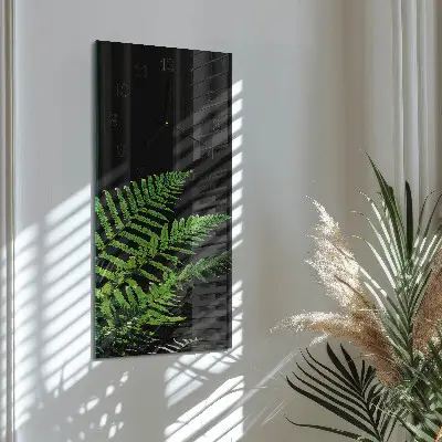 Decoratieve glazen klok verticaal Varen